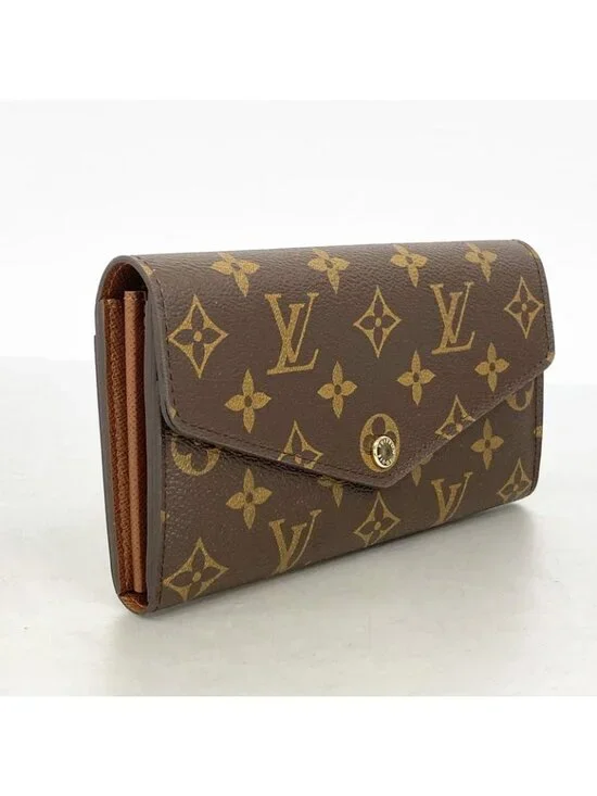 Louis Vuitton Wallet Monogram Portefeuille Sarah Brown - Picture 2 of 7